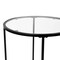 Flash Furniture Round Glass End Table with Matte Black Frame NAN-JN-21750ET-BK-GG - alternate 10